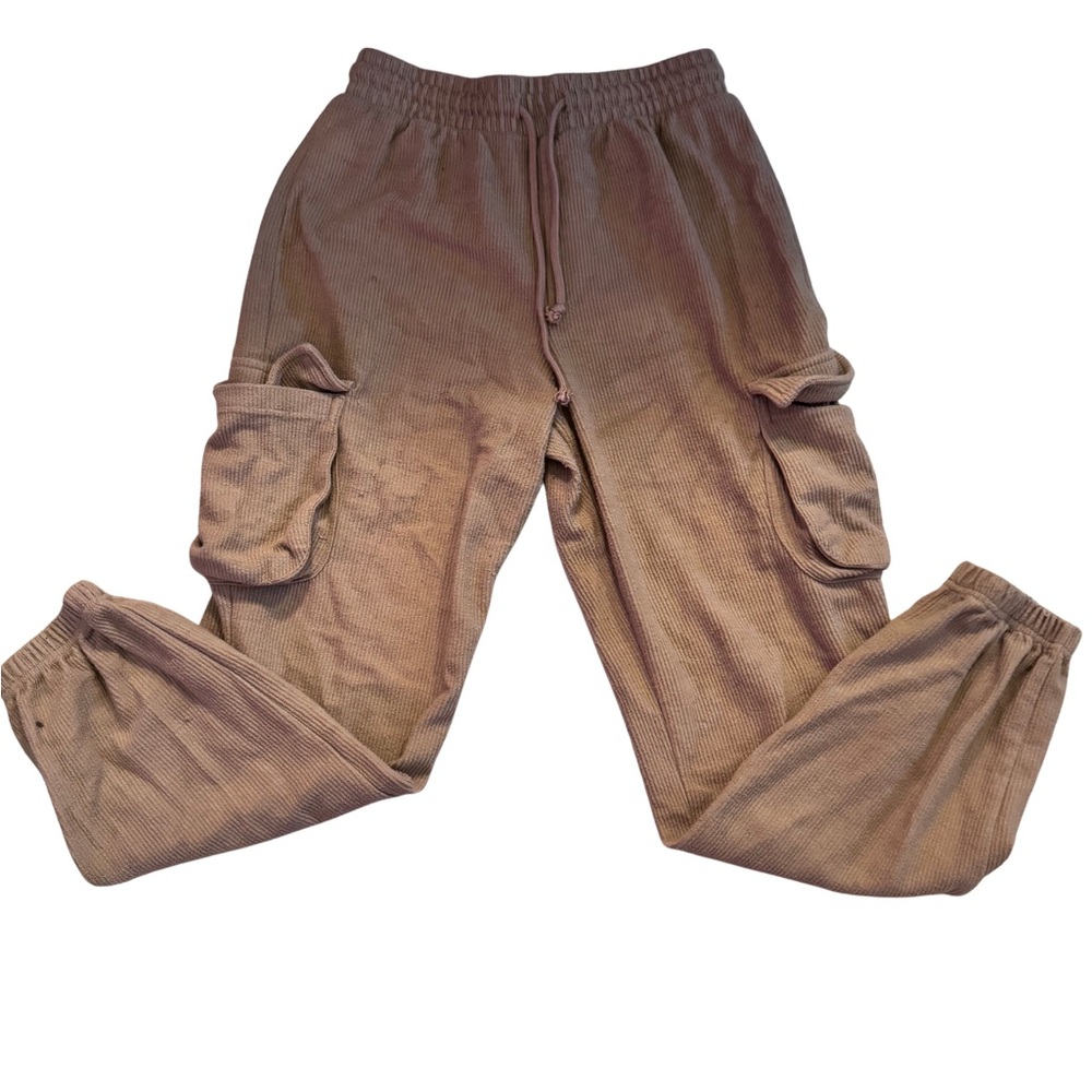 Forever 21 Juniors Beige Cargo Pants